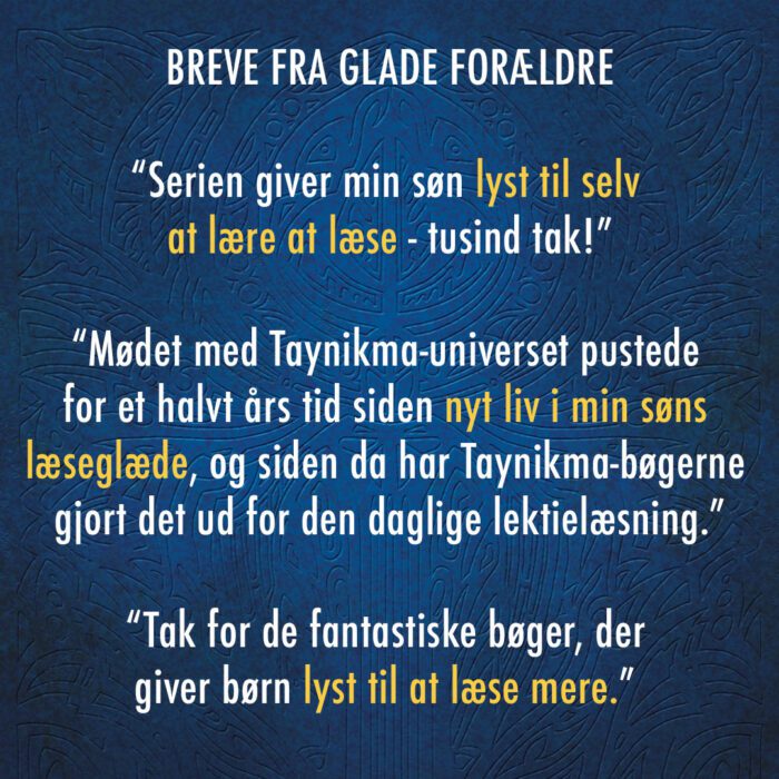 Taynikma: Breve fra glade forældre